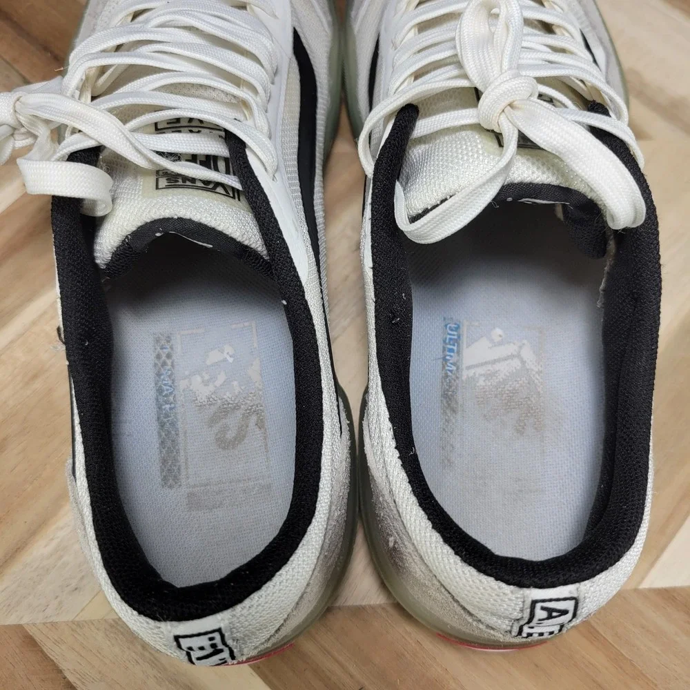 Vans AVE Pro Blanc De Blanc Clear Skate Shoes Mens 7.5 VNOA4BT7UY6 Suede Low Top - Picture 10 of 13